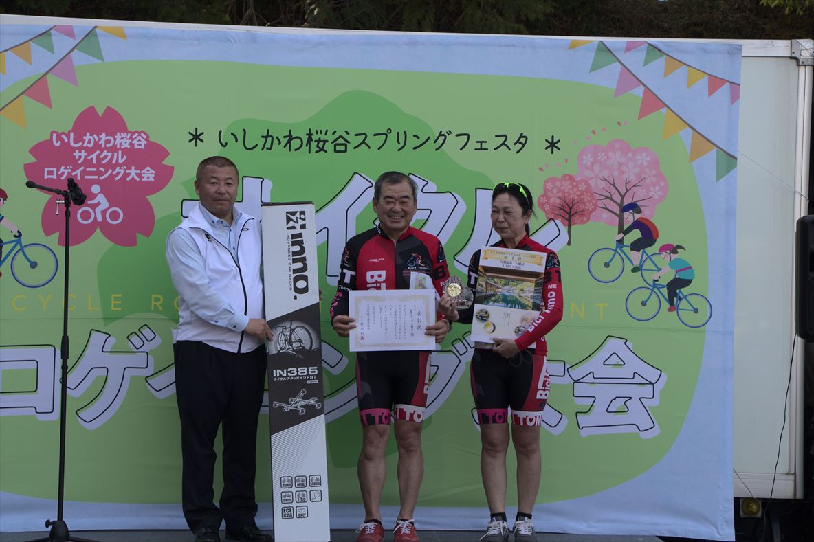 いしかわ桜谷スプリングフェスタ2022　サイクルロゲイニング大会 優勝チーム